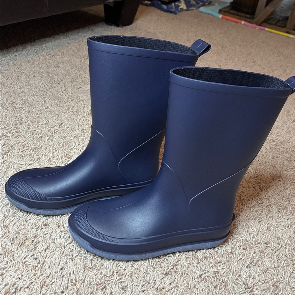 Cat & Jack Dark Blue Kids Rain Boots